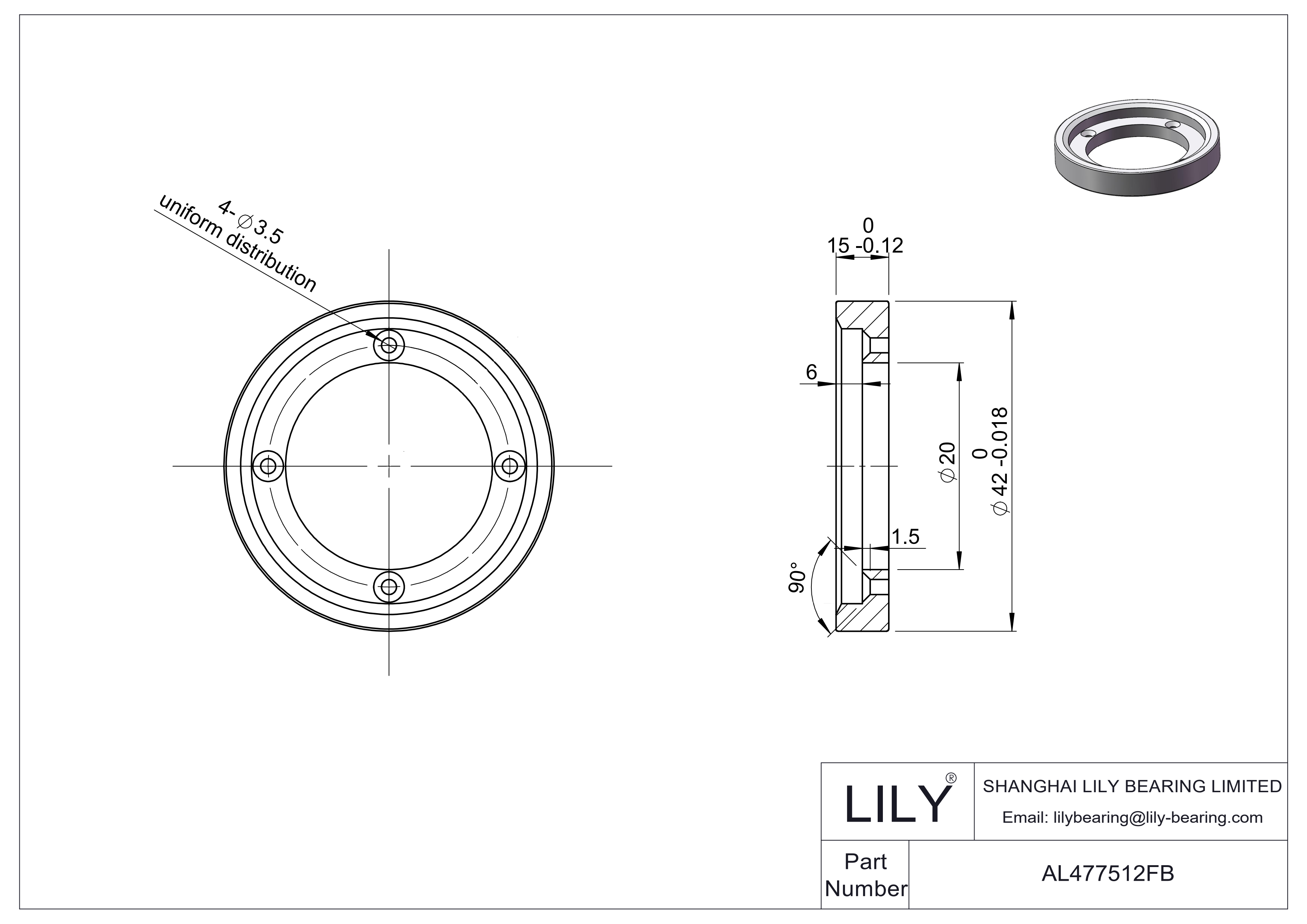 AL477512FB Aluminum Oxide (Al2O3) Components cad drawing